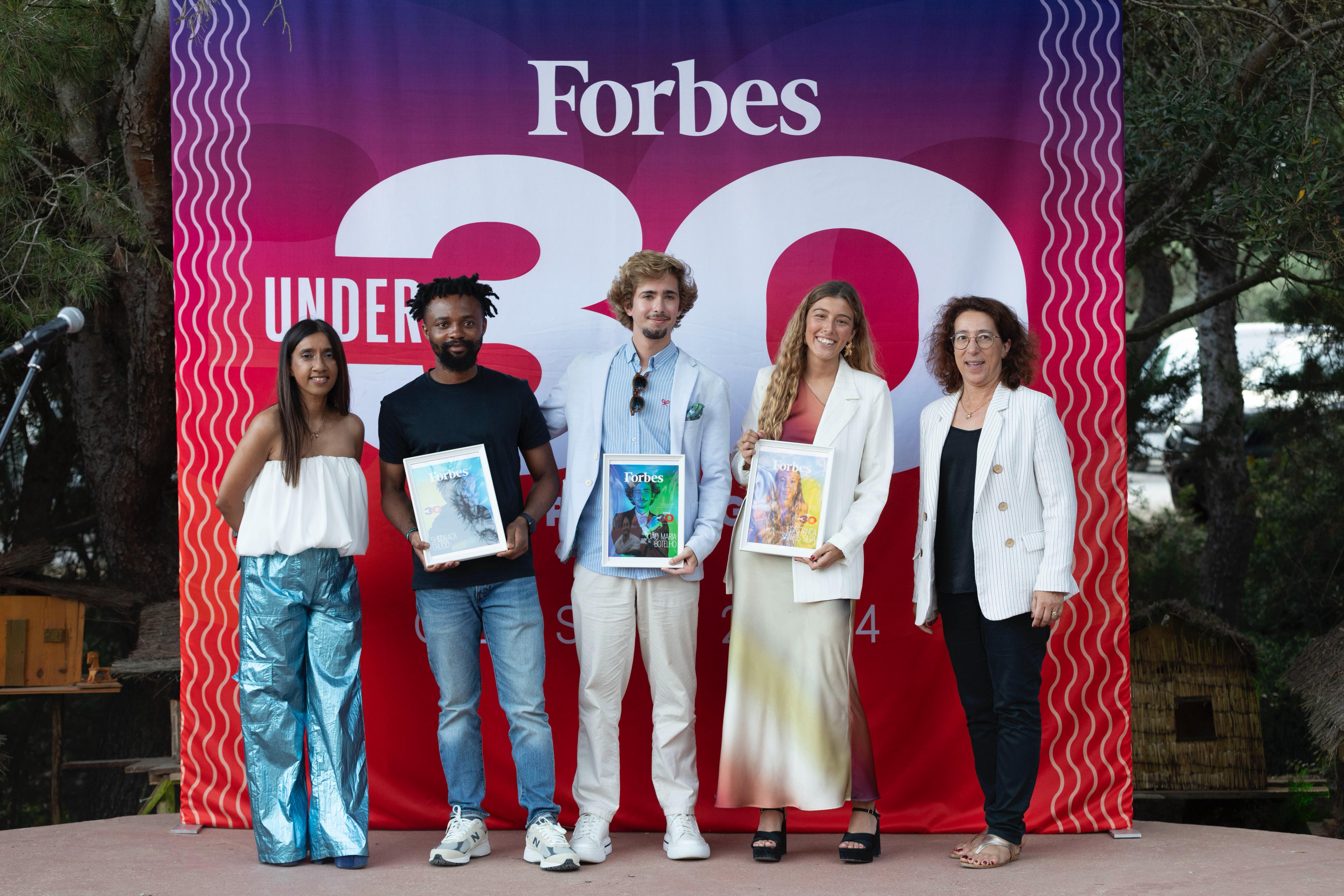 João Maria Botelho with Forbes Cover