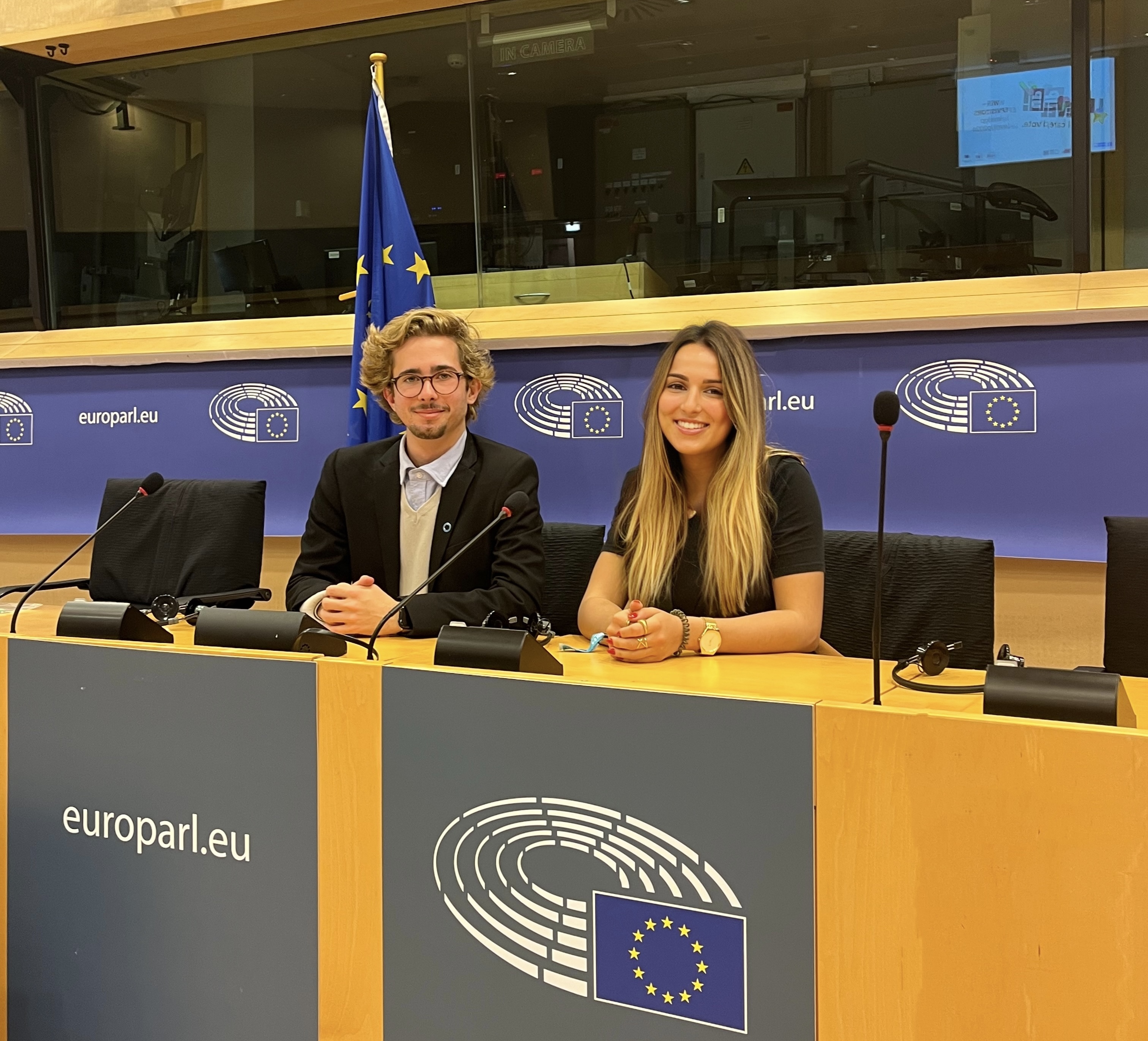 João Maria at the European Parliament